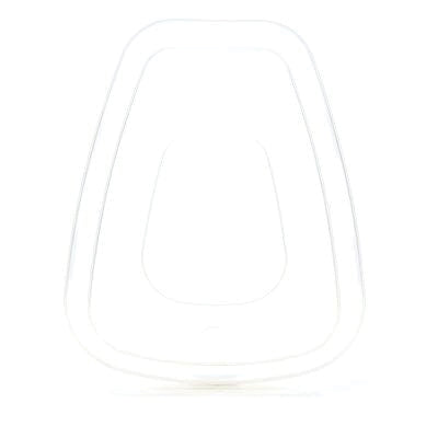3M 17668 Filter Retainer - White, fits 5000 Series Respirators and 6000 Series Cartridges, Box of 20