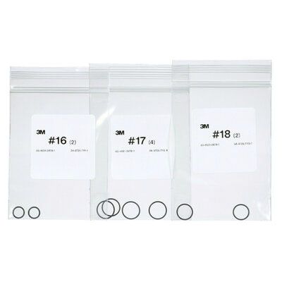 3M O-Ring Replacement Kit 26841 Includes Air Inlet, Control Nut ID & OD O-Rings for Spray Gun