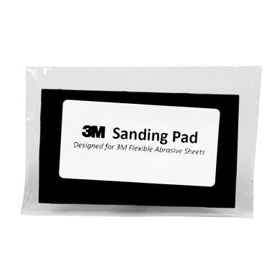 3M 34349 Flexible Abrasive Foam Pad with Hook-and-Loop Attachment