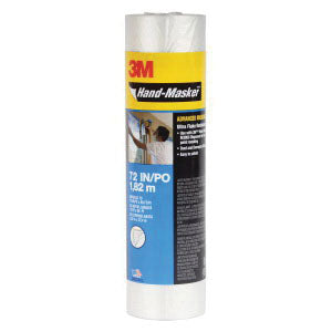 3M Advanced Masking Film 90039 - 72 in x 90 ft Transparent Roll
