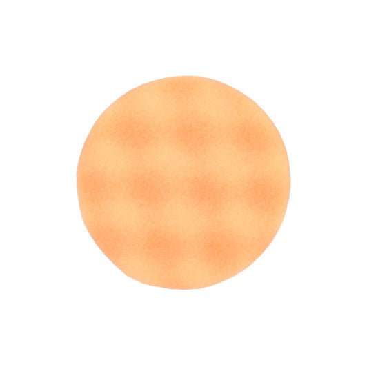 Finesse-It 46631 Foam Buffing Pad 3-1/4 in Orange Convolute Hook-it