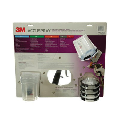 3M Products Accuspray PPS 26580 One Spray Gun System with Series 2.0 Spray Cup System