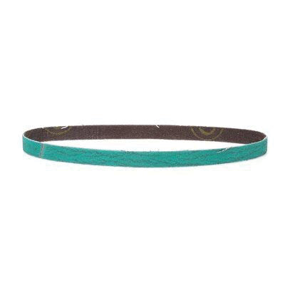3M Green Corps 36516 1/2 in x 18 in 40 Grit Abrasive File Belt, Green
