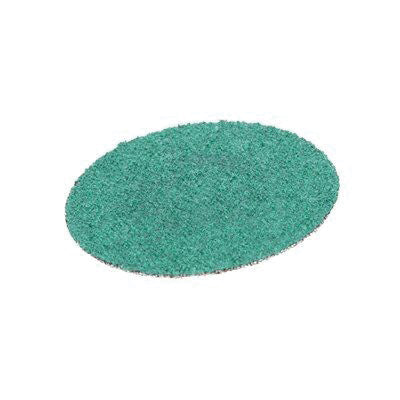 3M Green Corps 36525 Abrasive Disc, 2 in Dia, 40 Grit, 25000 rpm, Green