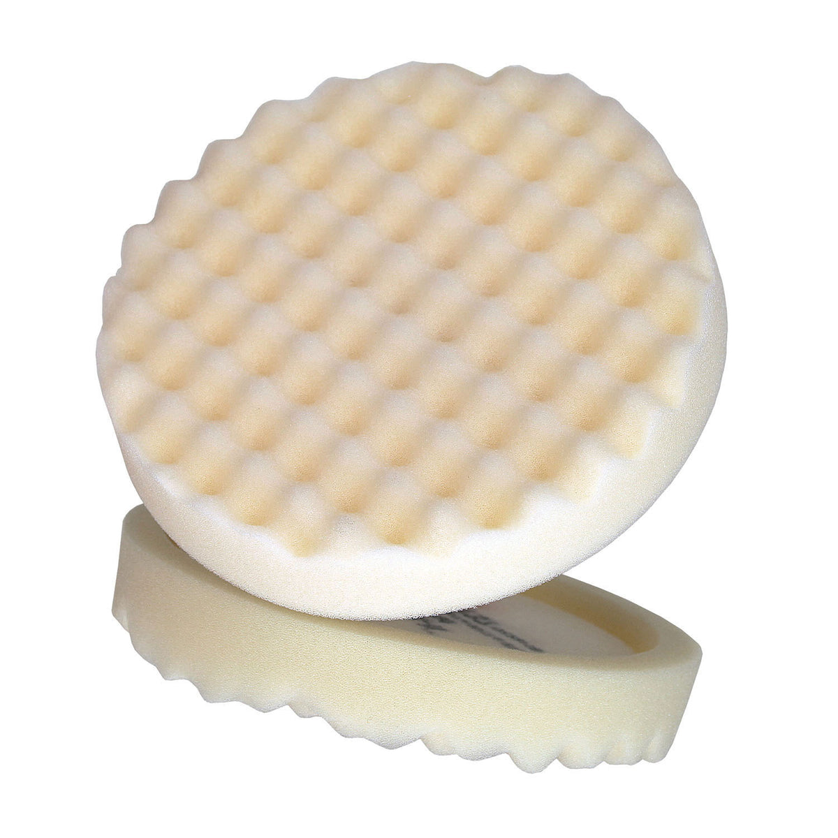 Perfect-It Single-Sided Foam Compound Pad 5737 8-inch White with Hookit Attachment