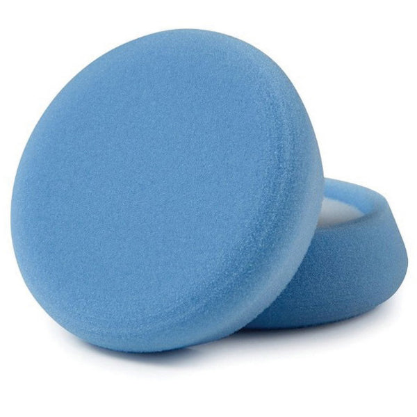 Perfect-It™ 30043 Single-Sided Ultrafine Foam Polishing Pad - 4 in Diameter, Hook-and-Loop, Blue