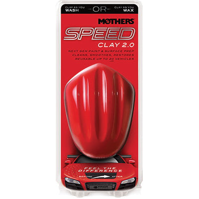 Mothers 17240 Speed Clay - 2.0 formula for paint restoration and surface prep in collision repair