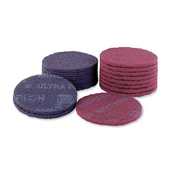Mirka Mirlon 18241448 6 in 1500 Grit Silicon Carbide Scuff Disc, Gray, Hook and Loop