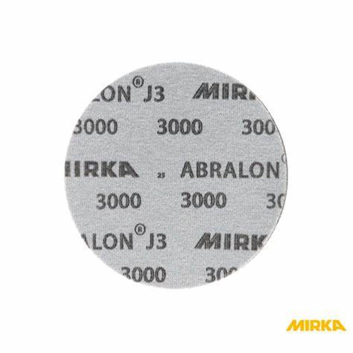 Mirka Abralon J3 3 in P3000 - 20 Ultra-Fine Discs for High Gloss Finish