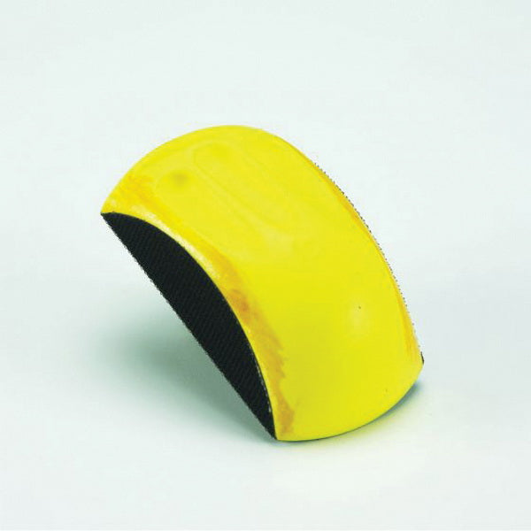 Norton 03726 Hand Sanding Block, 6 in, Hook-and-Loop Pad for NorGrip Discs, Ergonomic Design