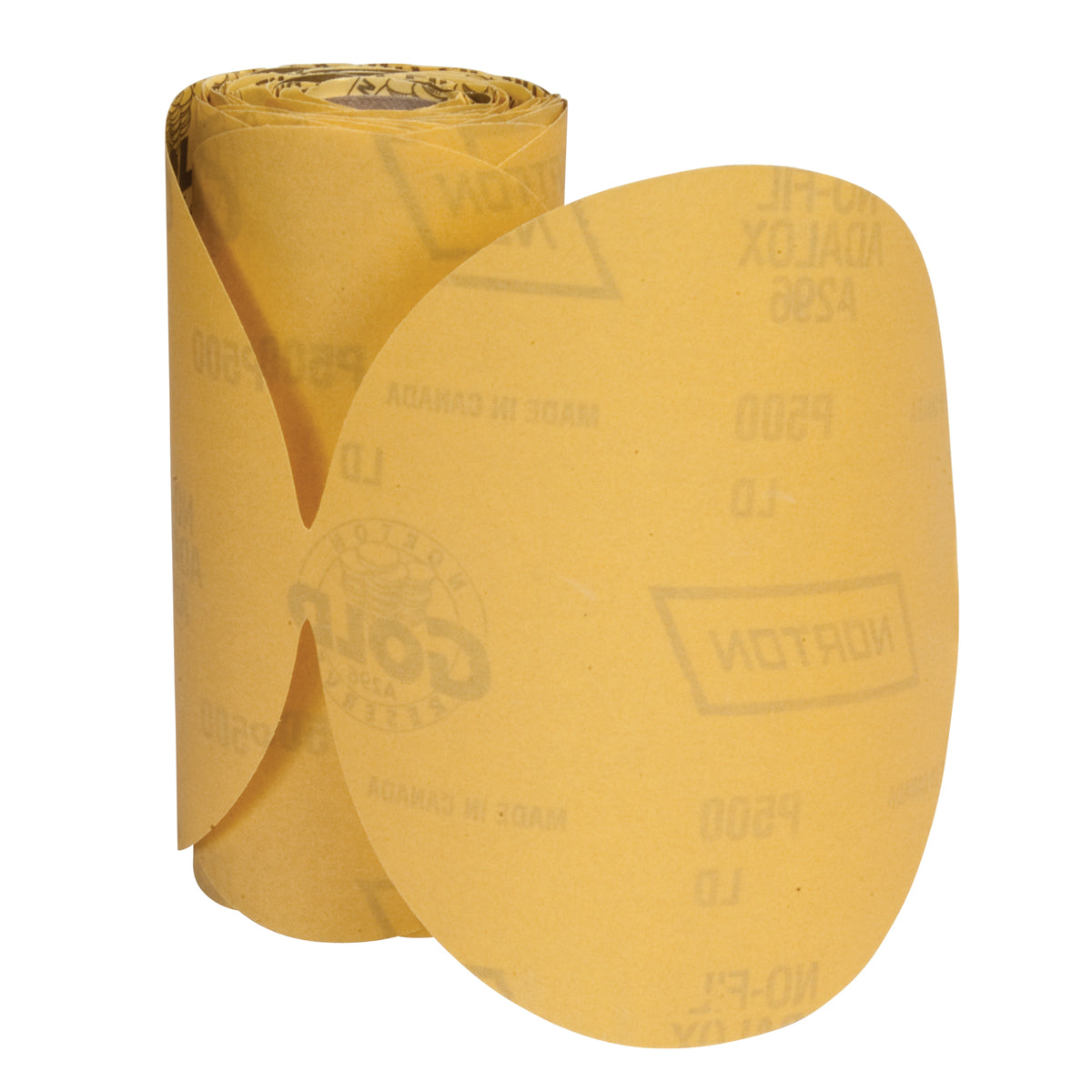 Norton Gold Reserve 83819 Sanding Disc Roll P180 6 in PSA Attachment