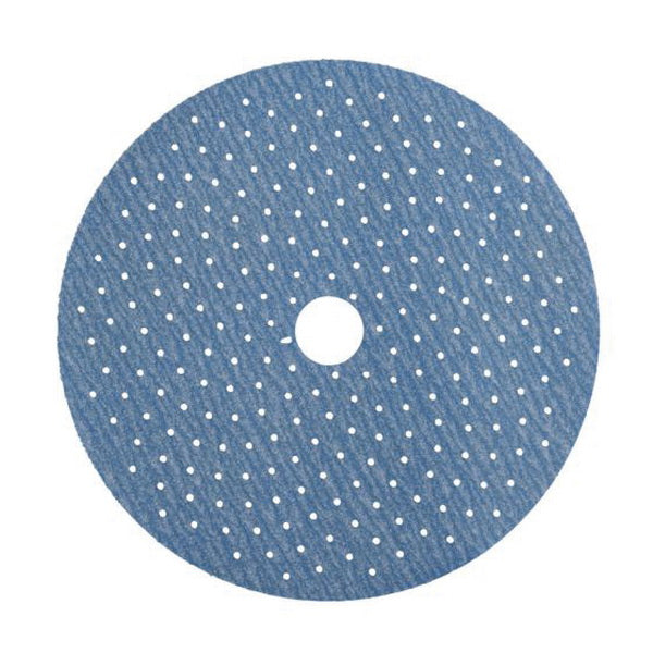 Norton Dryice Multi-Air Cyclonic 07775 Sanding Disc 6 in P180 Grit, Ceramic Alumina, Anti-Loading