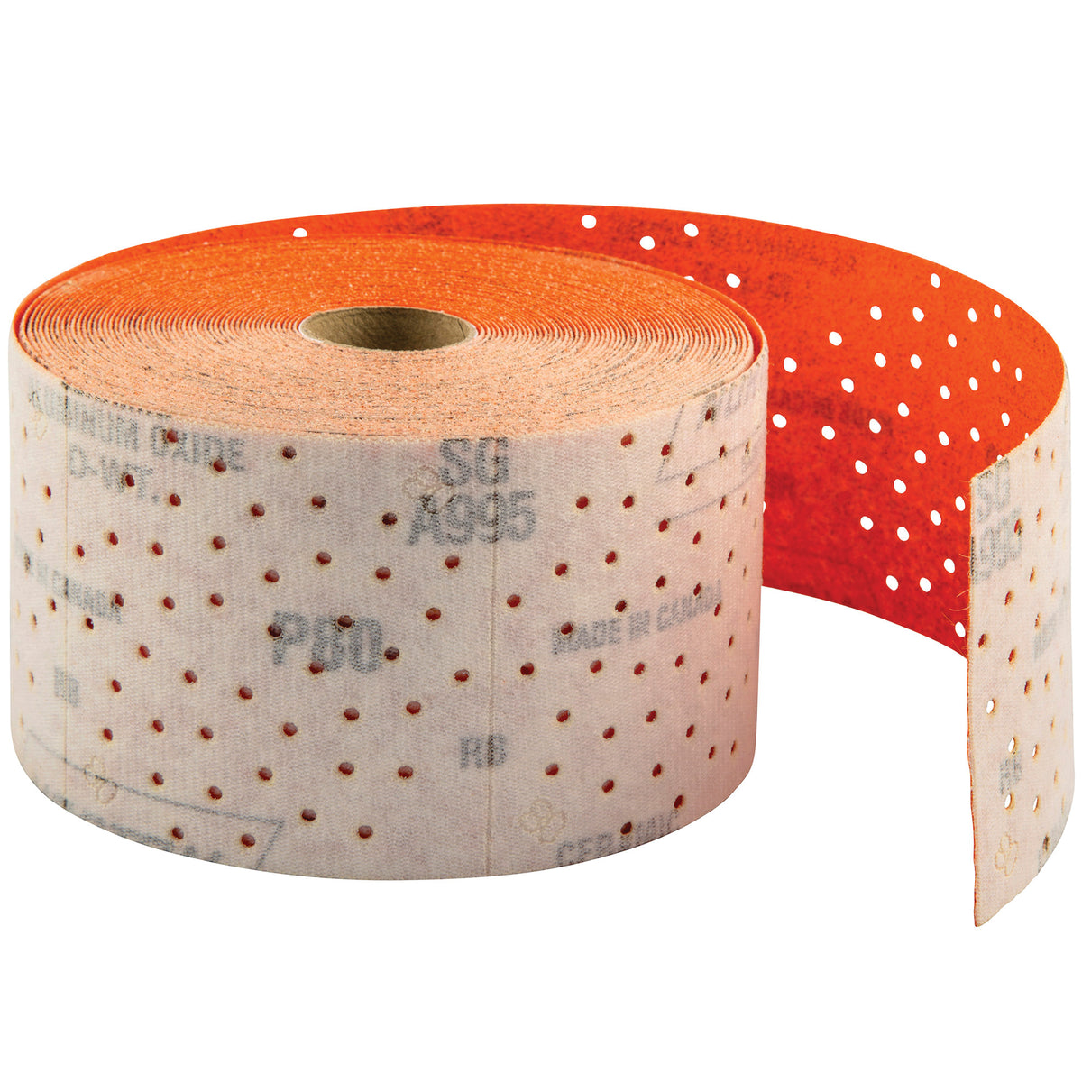 Norton Blaze Multi-Air Cyclonic 2-3/4 in x 13 yd P120 Sheet Roll - Part 08900, Ceramic Alumina