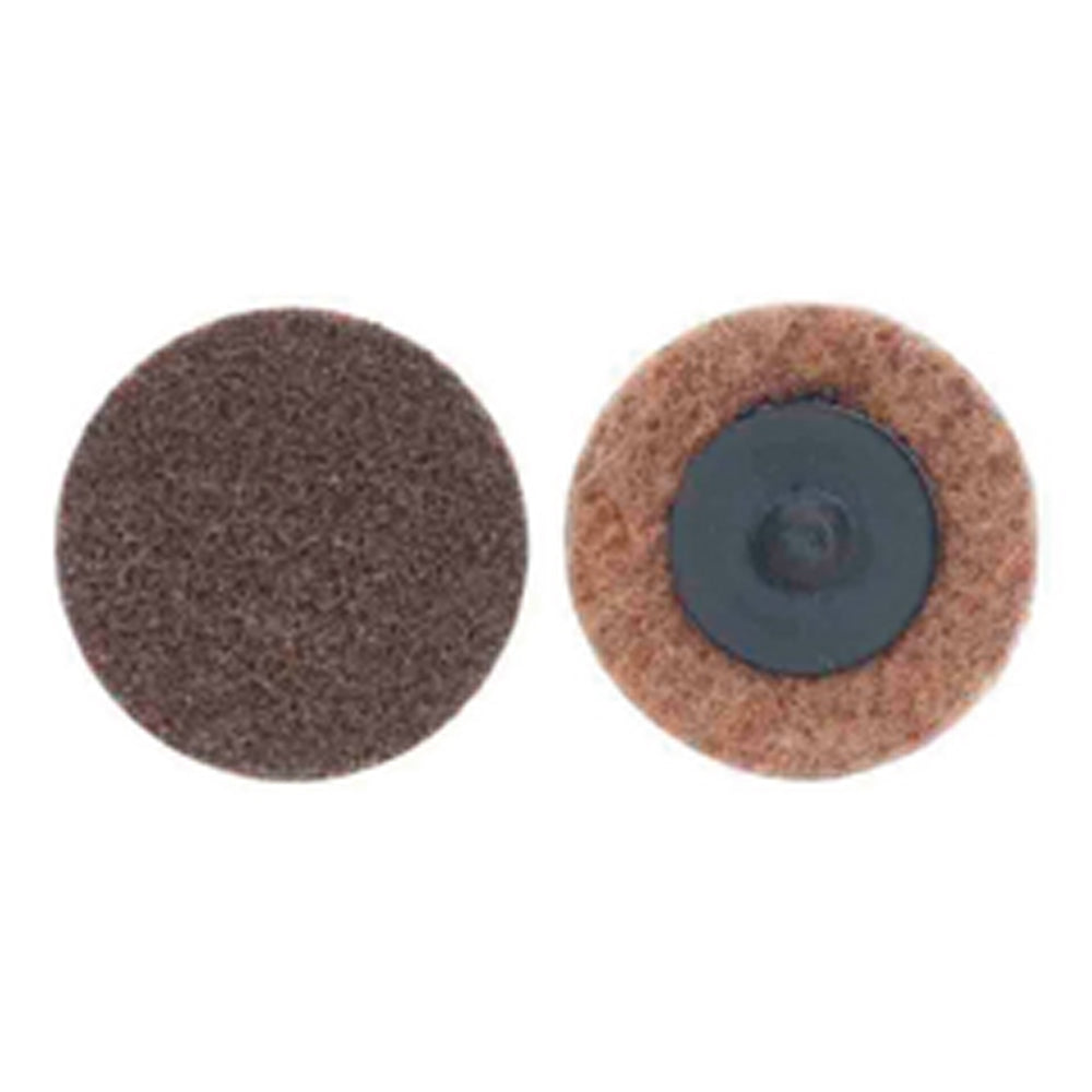 Norton Bear-Tex Rapid Prep 09191 Coarse Grit 2 in Sanding Disc, Aluminum Oxide, TR (Type III)