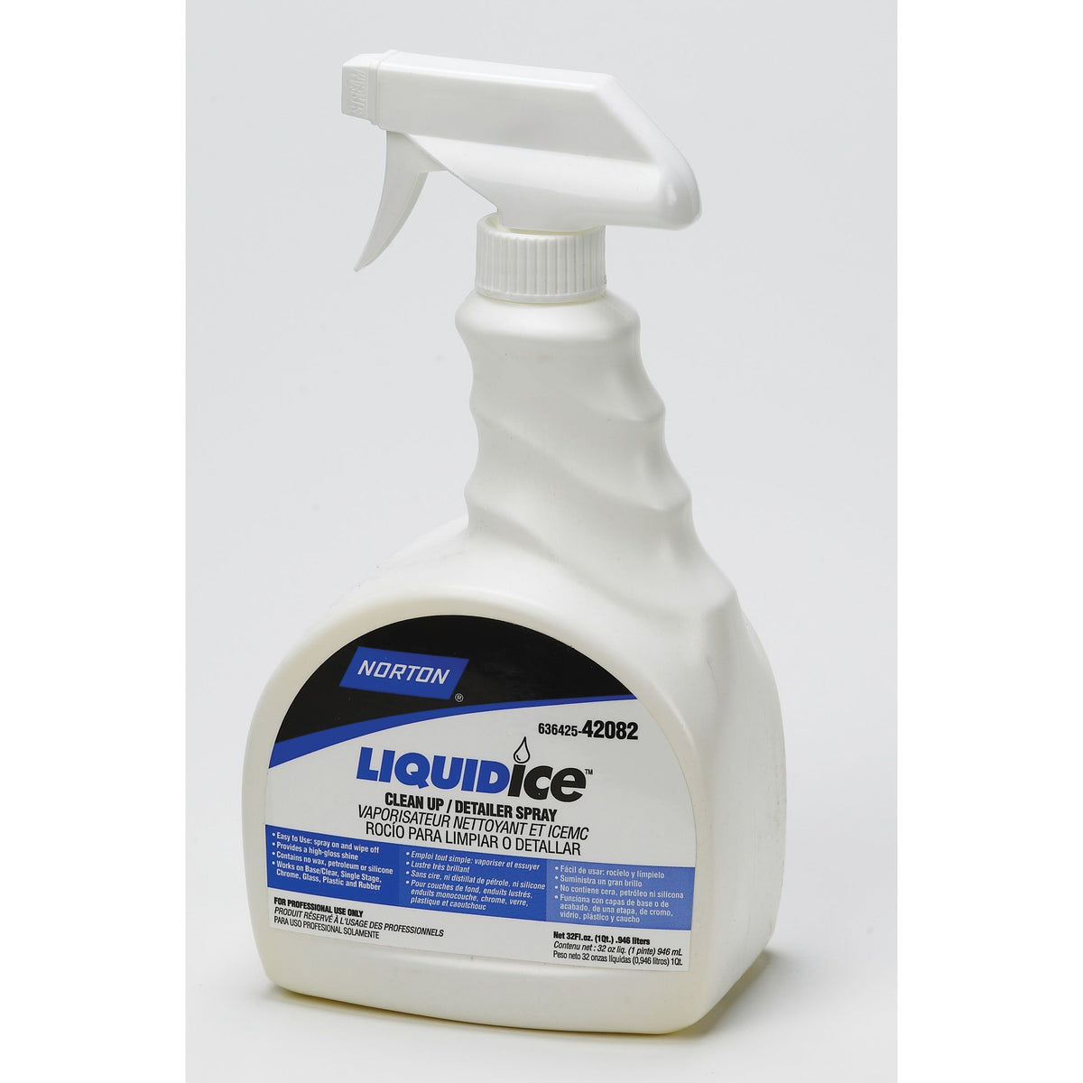 Norton 42082 LIQUID ice Clean-Up Detailer Spray 32 oz