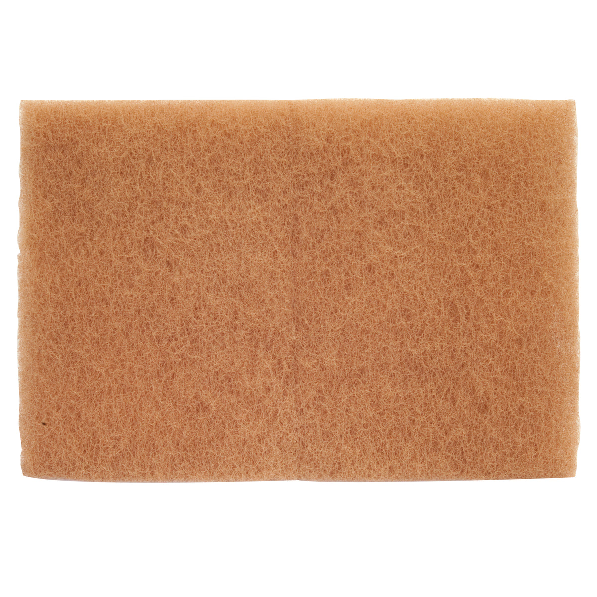 Norton 58005 Bear-Tex Non-Woven Perforated Scuff Pad, Gold, 6 in x 9 in, Aluminum Oxide Abrasive