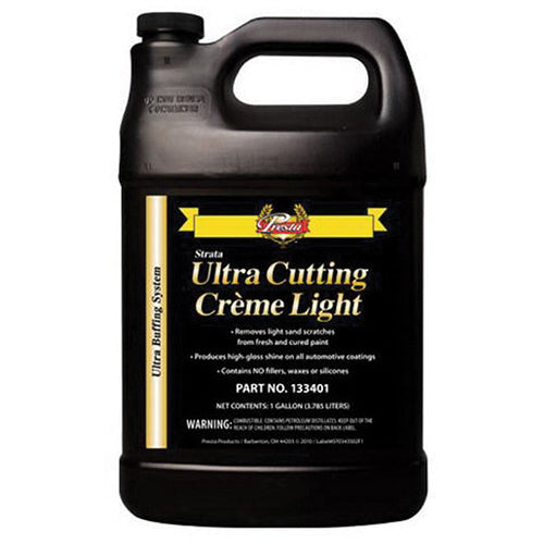 Presta Products Presta Strata 133401 Ultra Cutting Creme Light Compound, 1 gal Can, White
