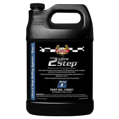 Presta MaxCut Compound 139001 White 1 gal Can