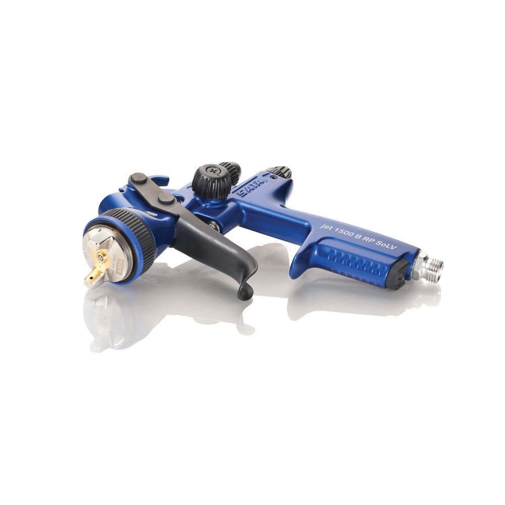 SATA 1010892 1500 B RP SoLV Spray Gun with 1.3 mm Nozzle for Solvent Topcoats