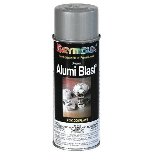 Seymour 16-055 California Alumi Blast Spray Paint, 16 oz Aerosol, 15 sq-ft Coverage