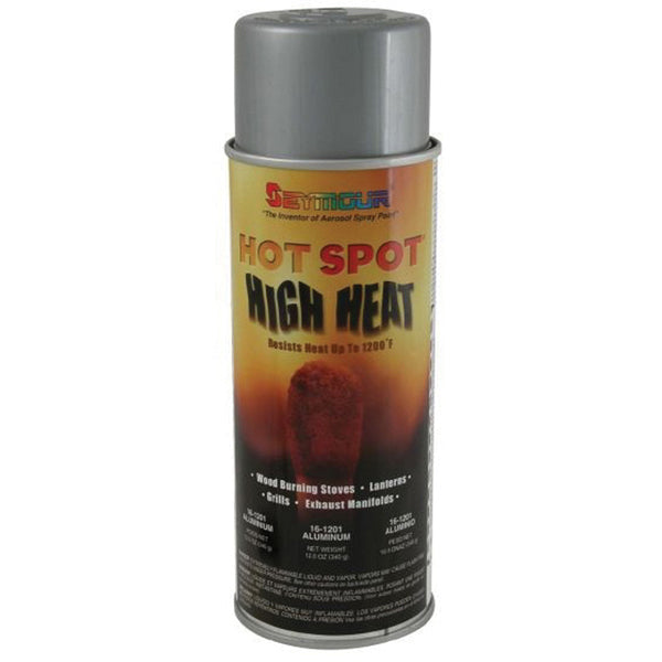 SEYMOUR Hot Spot 16-1201 Aluminum Heat Resistant Spray Paint 16 oz Aerosol Can