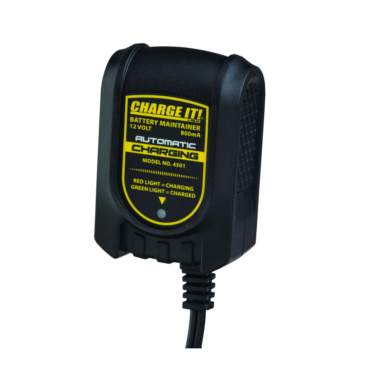 Solar 4501 0.8A 12 V Battery Charger with Clamp or Ring Terminal Options