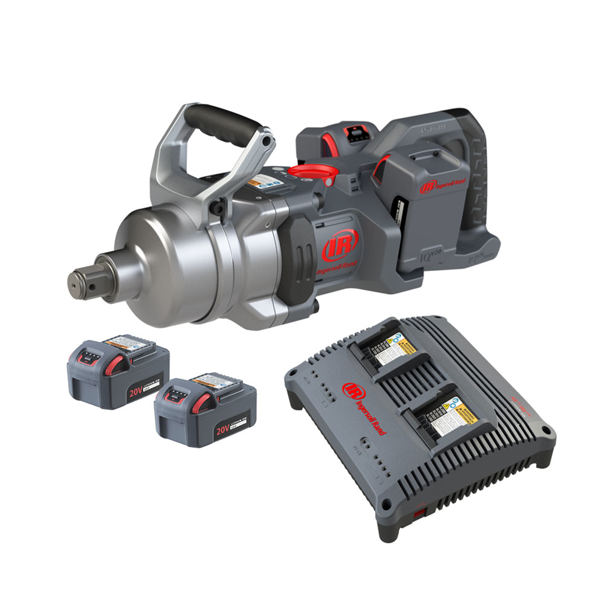 Streamlight Impact Wrench 88062 1-in 20V Cordless 2600 ft-lb Torque Kit, Four Batteries Included