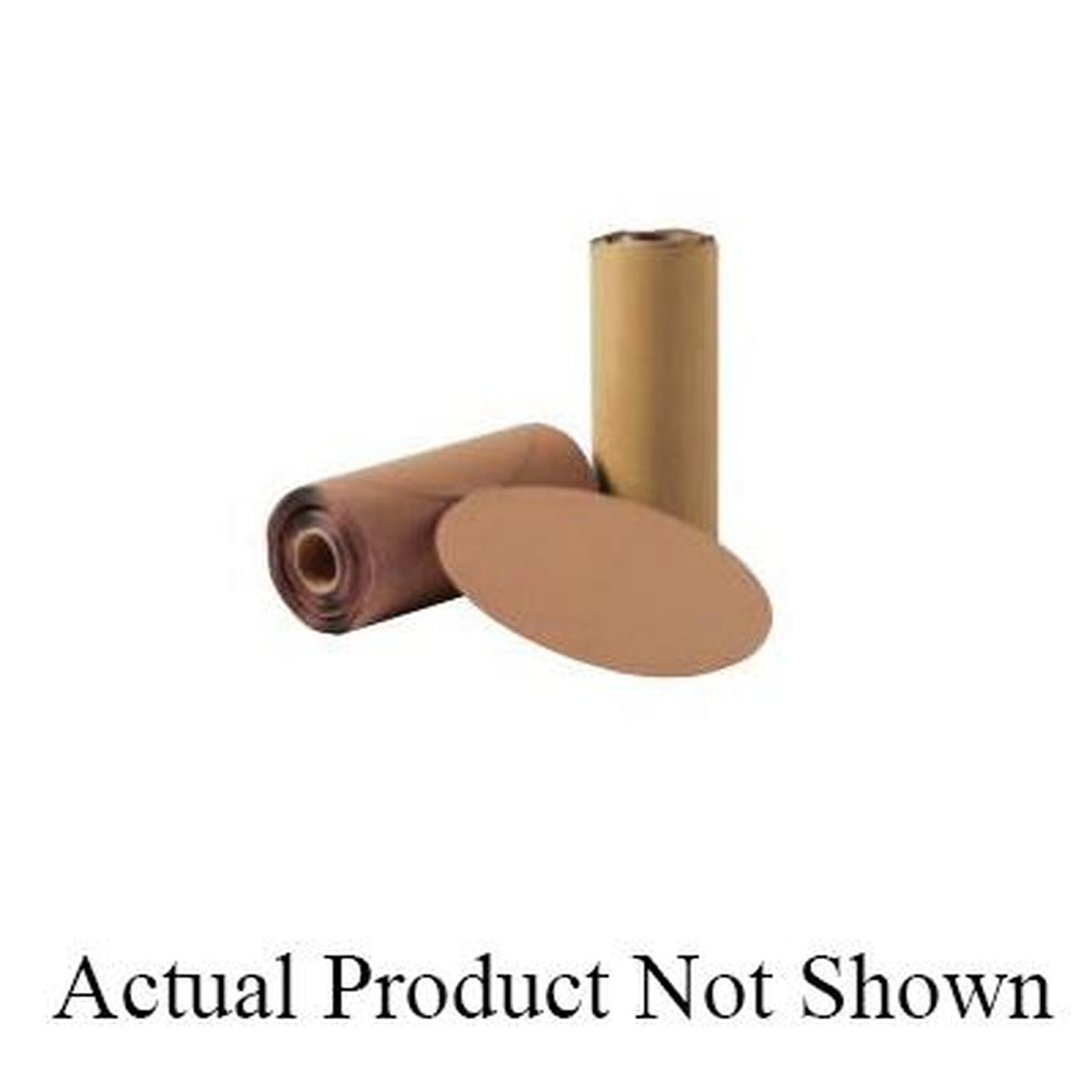 Sunmight 00608 Gold Link Roll Disc 6 in P120 Grit Latex Paper, Premium Aluminum Oxide