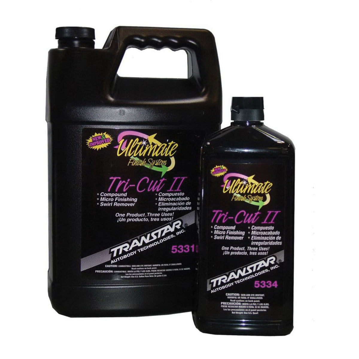 Transtar 5331 Tri-Cut Compound 1 gal Can Glossy White Liquid