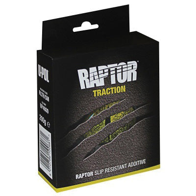 U-POL RAPTOR Traction Additive 4800 - 200 g Clear Resealable Bag for Slip-Resistant Coating