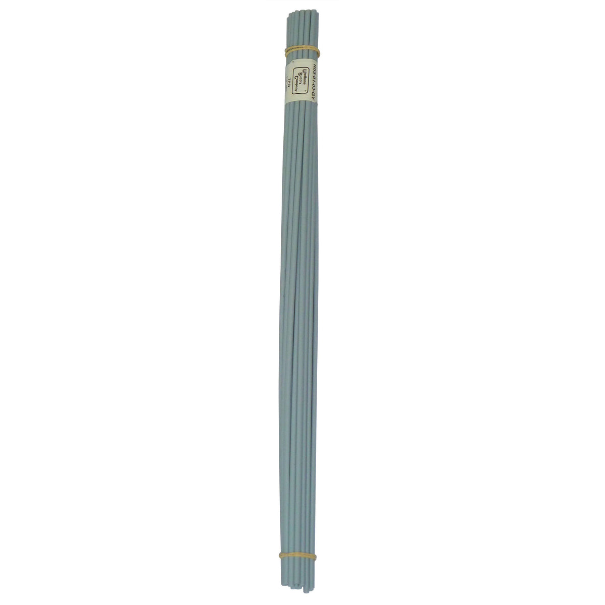 Polyvance R05-01-03-GY Gray Thermoplastic Olefin Welding Rod, 1/8 in Dia x 12 in Length, 30 Rod Pack