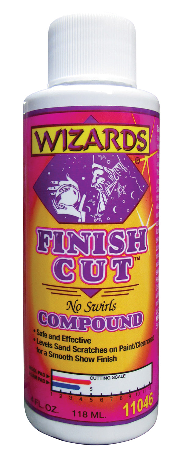 Wizards Finish Cut 11046 One Step Compound 4 oz Bottle