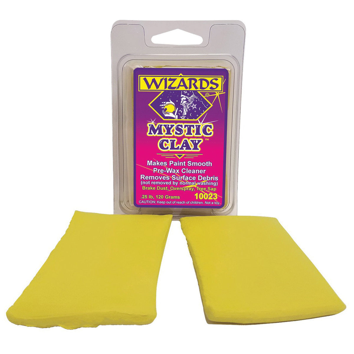 Wizards 10023 Mystic Clay Detailing Clay 60 g Bar for removing paint surface contaminants