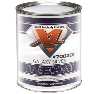 X-L Products Galaxy Silver Basecoat Gallon 700301