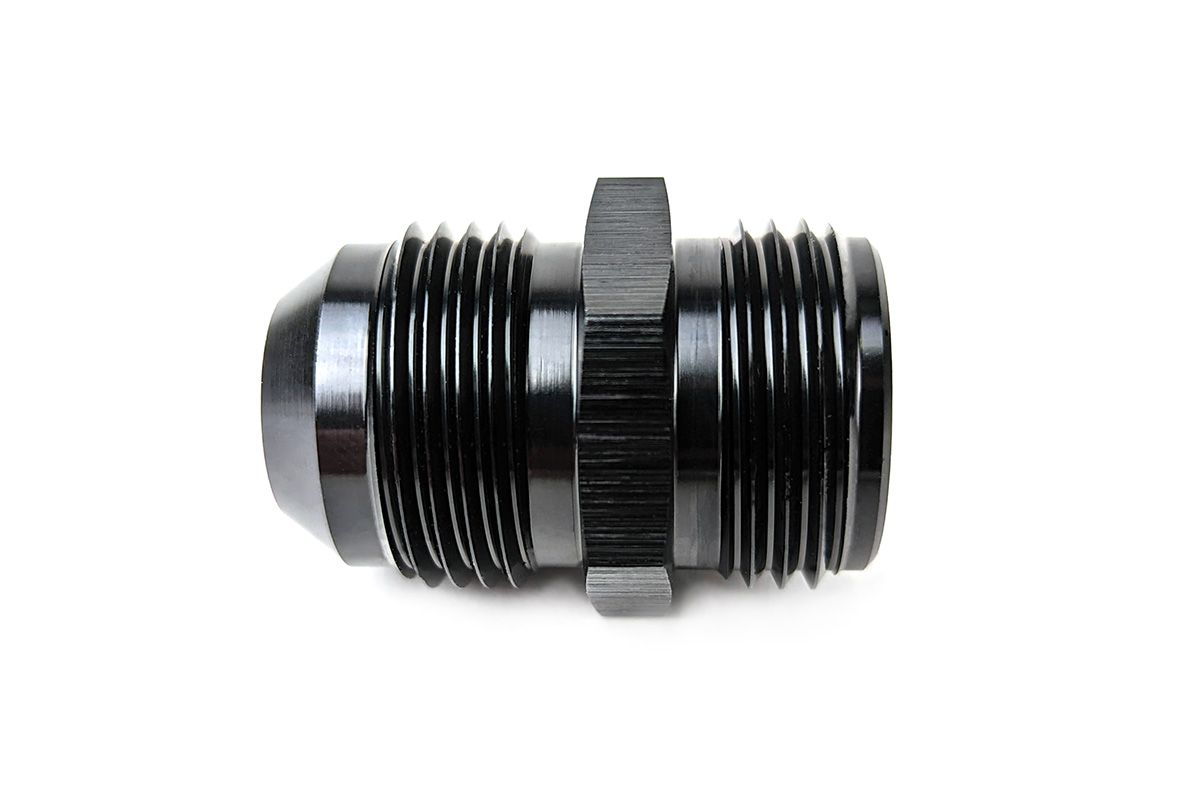 RaceFlux Male Garden Hose Thread to -12AN Male AN Flare Adapter Fitting