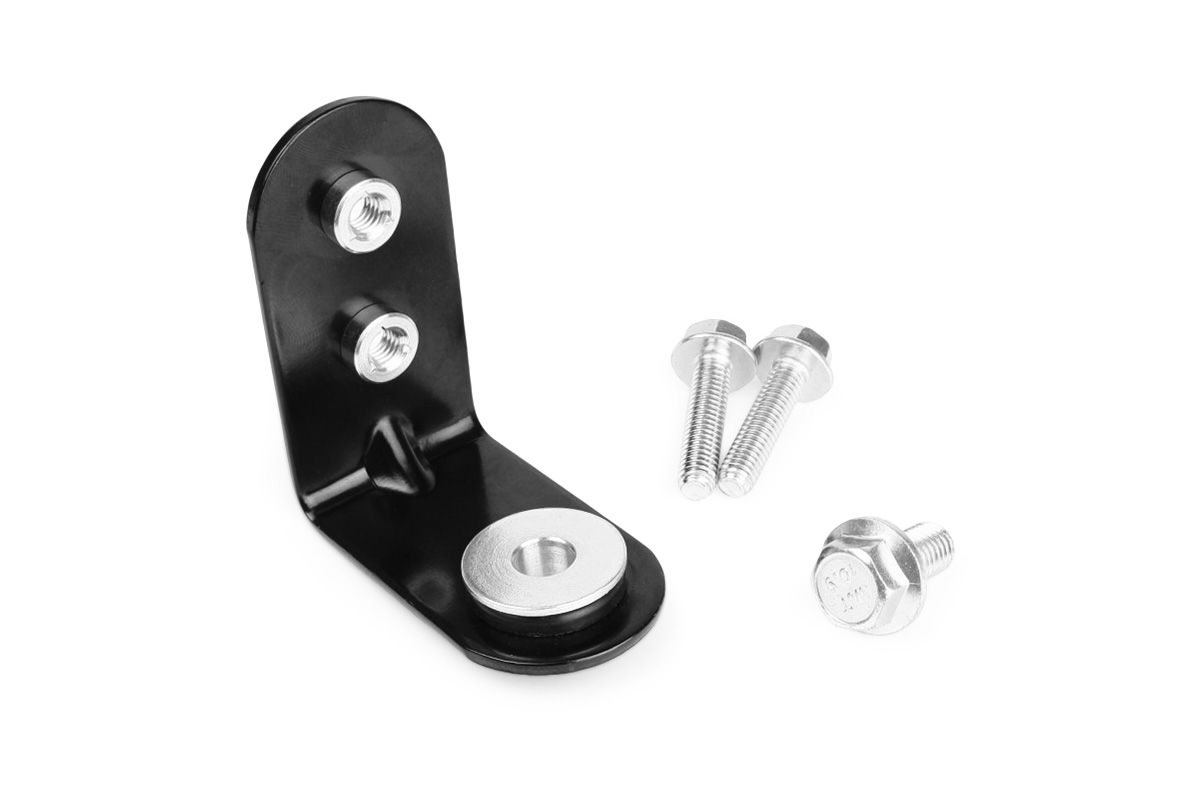 MHX Series Oil Cooler Universal Single-Point Mount L-Bracket With Nutserts