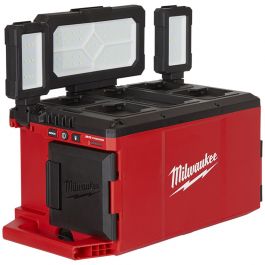 Milwaukee M18 18 Volt Lithium-Ion Cordless PACKOUT Light/Charger- Tool Only