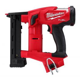 Milwaukee M18 FUEL 18 Volt Lithium-Ion Brushless Cordless 18 Gauge 1/4 in. Narrow Crown Stapler- Tool Only