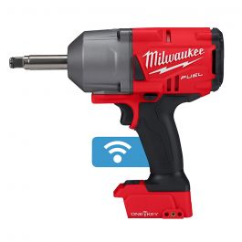 Milwaukee M18 FUEL 18 Volt Lithium-Ion Brushless Cordless 1/2 in. Extended Anvil Controlled Torque Impact Wrench with ONE-KEY-