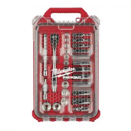 Milwaukee 3/8" Ratchet & Socket Set with PACKOUT Organizer - SAE - 28 Piece