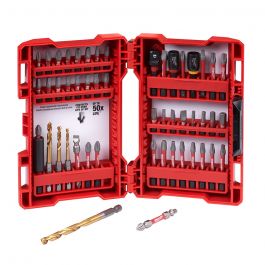 Milwaukee SHOCKWAVE 50-Piece Impact Duty Driver Bit Set
