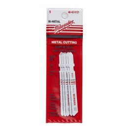 Milwaukee 3 in. 18 TPI Bi-Metal Jig Saw Blade - 5 Pack