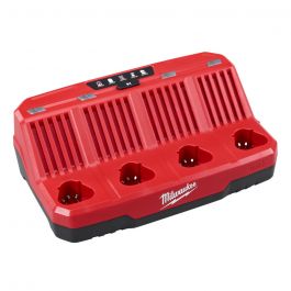 Milwaukee M12 12V 4-Bay Sequential Charger