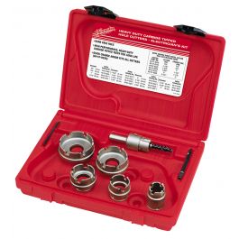 Milwaukee Electrician's Sheet Metal Carbide Cutter Kit - 7 Piece
