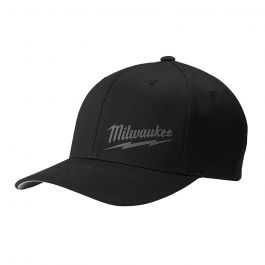 Milwaukee FlexFit Fitted Hat - Black Large / X-Large