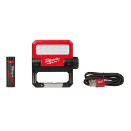 Milwaukee USB Rechargeable Rover Pivoting LED Flood Light