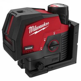 Milwaukee M12 12 Volt Lithium-Ion Cordless Green Cross Line & Plumb Points Laser Kit