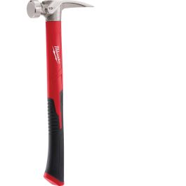 Milwaukee 19 oz Smooth Face Poly/Fiberglass Handle Hammer