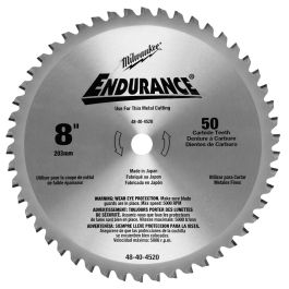 Milwaukee 8 in. 50 Teeth Dry Cut Cermet Tipped Circular Saw Blade