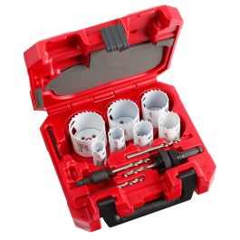 Milwaukee Hole Dozer with Carbide Teeth Hole Saw Kit - 12 Piece